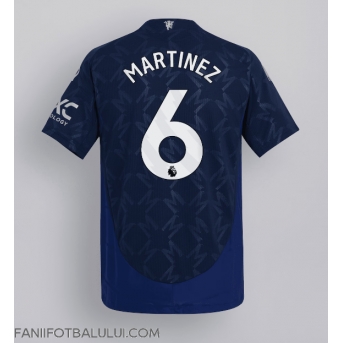 Manchester United Lisandro Martinez #6 Tricou Fotbal Replică 2024-25 Barbati Deplasare